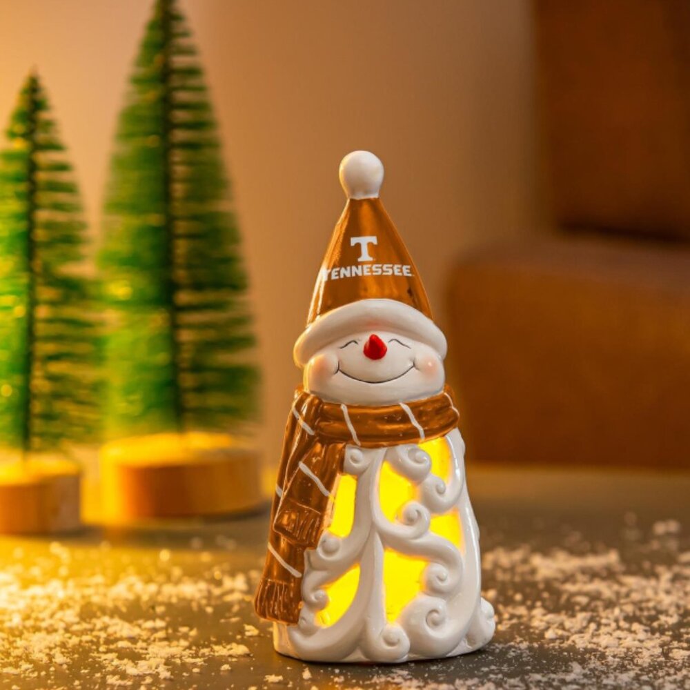 University of Tennessee Snowman LED Statuary, 8"